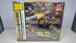 NEW Sega Saturn Hyper 3D Pinball NTSC-J Japanese ver. SS Japan JP NOS Sealed - Picture 1 of 4
