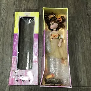 18” Fine Porcelain Doll By Regency - New in Box - Picture 1 of 9