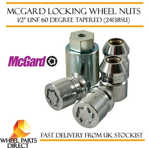 McGard Locking Wheel Nuts 1/2" UNF 24138SU with Key for Alloy & Steel Wheels - Picture 1 of 1