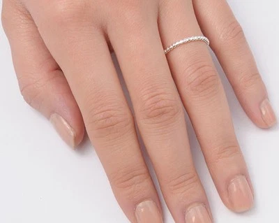 Vendedor de EE. UU. Anillo Liso Banda Plata de Ley 925 Mejor Precio Joyería Seleccionable Foto 1 de 3