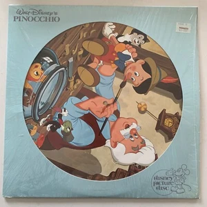 Walt Disney's Pinocchio - Original Soundtrack - 1981 Picture Disc Vinyl LP - NM - Picture 1 of 4
