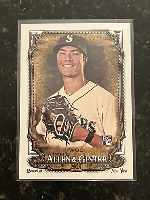 2024 Topps Allen & Ginter - #78 Bryan Woo (RC) - Image 1 of 2