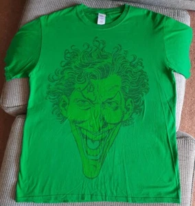 Batman Joker T Shirt Grün Größe L DC 100% Baumwolle - Bild 1 von 12