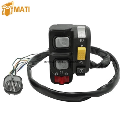 Handlebar Electric Shift Switch Headlight for Honda Foreman Rubicon 500 2005-06 - Image 1 of 4