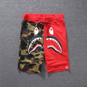 bape shorts red