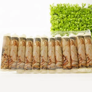 12 Mini Cirio Candle Guardian Angel Pascual 3" Repujado Embossed Angel Guardia - Picture 1 of 7