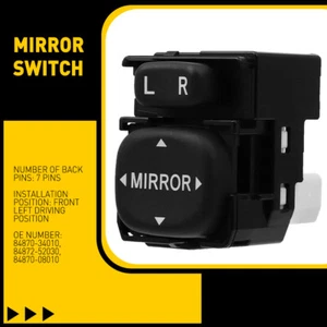 For Toyota Tacoma RAV4 2005-2011 Mirror Control Switch Wiring With Harness - Picture 1 of 11