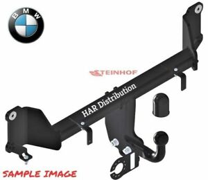 Fixed Swan Neck Towbar for BMW Series 3 Estate 98-05 7p Electrics 1606034010_H