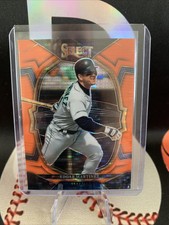 Edgar Martinez 2023 Select 19 FOTL Orange Pulsar Prizm /12 Mariners HOF