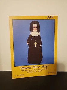 BX13 TD CREATIONS 1988, CROCHET SISTER MARY CROCHET PATTERN LEAFLET - Picture 1 of 1