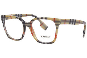 Burberry Evelyn BE2347 3944 Eyeglasses Frame Women's Vintage Check Full Rim