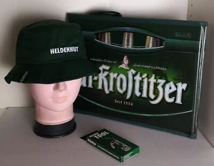 Ur-Krostitzer Bier Helden Set, 3-teilig, Mütze, Bierkastenträger, Multitool, Neu - Bild 1 von 8