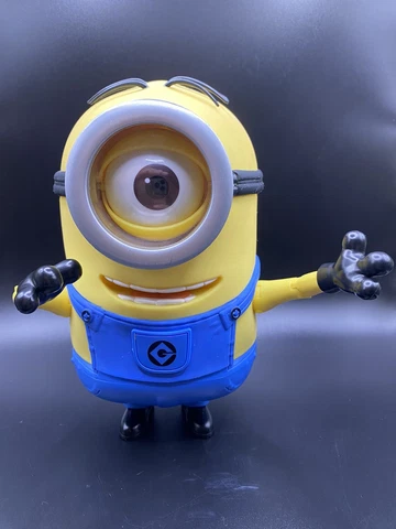 Minions Stuart Talking Interactive Action Figure Doll Despicable Me 8" Cover