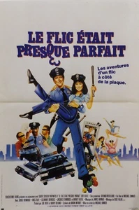 "LE FLIC ÉTAIT PRESQUE PARFAIT" Affiche 1986 (Judge REINHOLD, Meg TILLY) 40x60cm - Picture 1 of 1