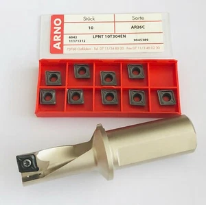 Herramientas ARNO SC20L-2,25D-10 + 10 unidades. VHM WSP LPNT10T304EN AR26C ARNO NUEVO - Imagen 1 de 4