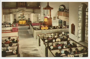 Bruton Parish Church Colonial Williamsburg VA Vintage Chrome Postcard Unposted - Picture 1 of 13