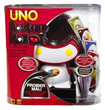 Mattel T8201 - UNO Rocking Robot, Kartenspiel 