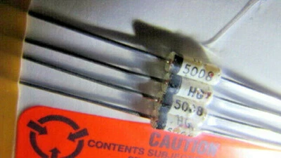 HG5008 Hughes Germanium Glass Diodes 0.10A 40V DO-15 (4/Pak) NOS SHIPS FAST USA - Image 1 of 4