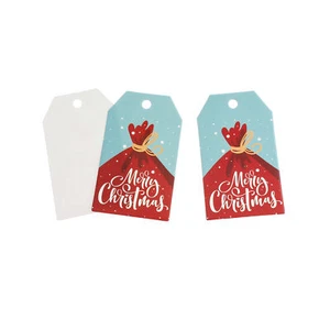 25 Merry Christmas Paper Tags - TL174 - Picture 1 of 2