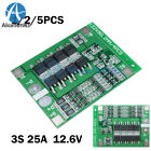 1/2/5PCS 3S 25A 18650 Lithium Battery BMS Protection PCB Board 12.6V w/ Balance