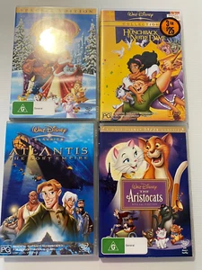 Paquete Aristocats, Jorobado de Notre Dame, Bella y Bestia, Atlantis - Imagen 1 de 14