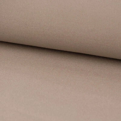 Outdoorstoff nachhaltig antibakteriell polsterfähig uni taupe 1,40m Breite - Bild 1 von 4