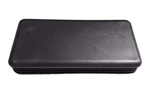 (Pack of 4) CAPLUGS Snap in Rectangular 2 x 3" (3x2 Inch) | 10-14 Ga Steel Pipes - Picture 1 of 5