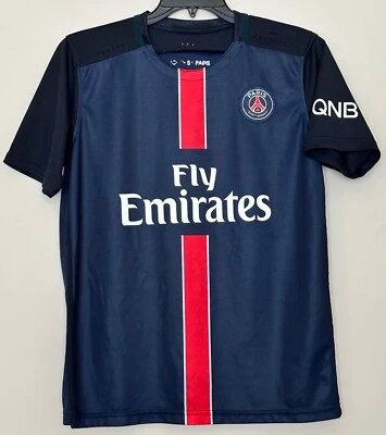Paris Saint-Germain Soccer Jersey Shirt Men’s Size Medium Blue Color - Image 1 of 4