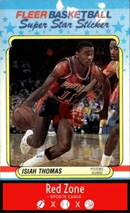1988-89 Fleer - #10 Isiah Thomas EX+. - Picture 1 of 2