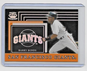 BARRY BONDS #26 1999 PACIFIC CROWN COLLECTION TEAM CHECKLIST - Picture 1 of 2