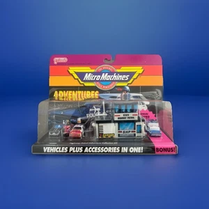 Vintage Rare 1991 Galoob Micro Machines Highway Patrol Adventures Collection #3 - Picture 1 of 5