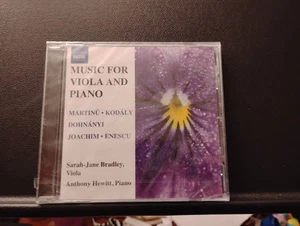 Musik für Viola & Klavier von Martinu / Kodaly / Bradley / Hewitt (CD, 2011) NEU - Bild 1 von 4