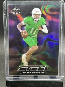 Sale Akili Smith Jr /49 2023 Leaf Trinity - Picture 1 of 3