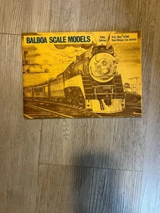 Balboa Scale Fifth Edition Catalog Brass Model Trains - Picture 1 of 2