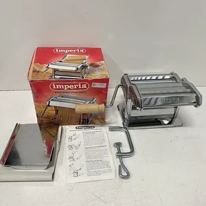 Imperia Simplex Pasta Maker Machine Made in Italy EUC In Box - Picture 1 of 4