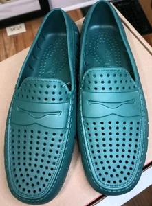 Floafers Country Club Driver Men's Sz 10 Slip On Shoes Green NWOB breathable  - Picture 1 of 15