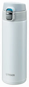 TIGER 480ml Stainless Steel Mini Bottle Sahara Mug Lightweight MMJ-A048-WW Snow - Picture 1 of 8