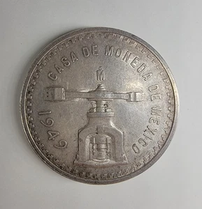 1949 Mexiko Una Onza Plata Pura (.925 Silber) - Bild 1 von 7