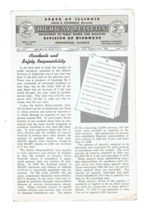 1950 State of Illinois Highway Bulletin Vol.XVI Januar und Februar Nr. 1&2 - Bild 1 von 3