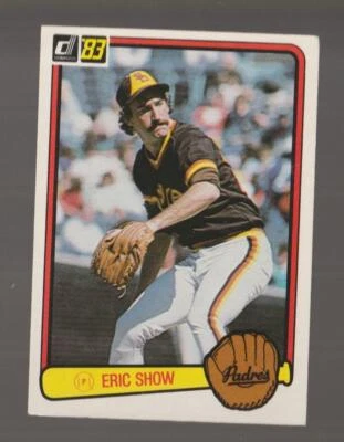 1983 Donruss Eric Show San Diego Padres #439 Near Mint or Better - Image 1 of 2