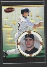 1999 PACIFIC INVINCIBLE RUBY RED FOIL RETAIL PARALLEL #116 JASON KENDALL PIRATES