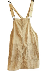 Sadie & Sage Skirt Pinafore Corduroy Sz M Kidcore Overalls Girls Sleeveless Teen - Picture 1 of 9