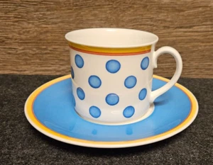 Villeroy & Boch Twist Anna Gedeck 2-tlg Cappuccinotasse Tasse Frühstückstasse - Bild 1 von 5