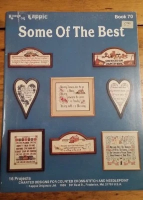 SOME OF THE BEST SAYING SAMPLER CROSS STITCH PATTERN FREE SHIPPING   - Image 1 of 2