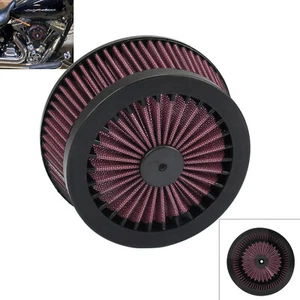 1X Air Cleaner Intake Filter Element Replacement For Harley Touring Softail Dyna - Picture 1 of 8