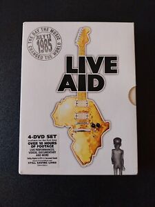 Live Aid Dvd 4 Dischi + Libretto