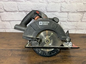 Porter Cable PC186CS 18V Circular Saw (TOOL ONLY) W/ Blade Untested - Picture 1 of 7