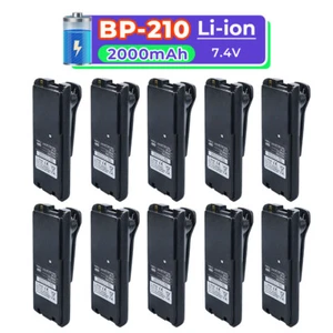 10PC 7,4V 2000mAh BP-210 z portem USB typu C akumulator litowo-jonowy do ICOM IC-A6 - Zdjęcie 1 z 12