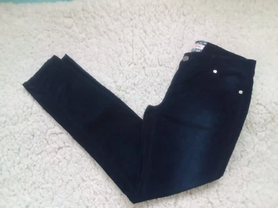Calça de veludo azul lírio skinny Hot Kiss tamanho 9 - Imagem 1 de 4