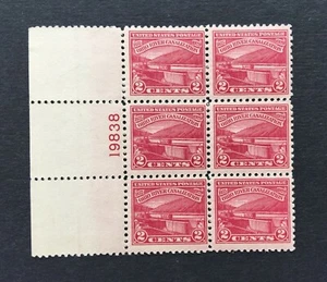 mystamps US 681 plate block, Ohio River 1929, MNH, OG - Picture 1 of 2